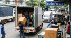รถขนส่งรับส่งสินค้าทั่วประเทศ